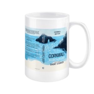 Right hand side of large Cornwall Secret and Hidden mug