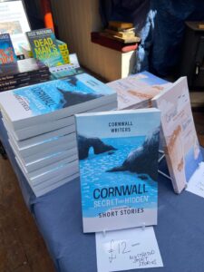 Cornwall Writers Bookshop at Books on the Barge July 2023